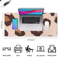 thumbnail image 5 of Long Mouse Pads for Desk,Beige and Brown Of Leopard Print Desk Mats on Top Of Desks, Desk Mouse Pad Extra Large with 3mm Non-Slip Base and Stitched Edge for Gaming,Office,Work,Home 35.4"x15.7", 5 of 6