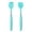 B-Blue 1Pc, variant on Denhf 1Pc Back Scratcher, Portable Plastic Backscratcher with Stainless Steel Long Handle, Scratcher Tool for Adults Men Women, Classic Backslap, 17 Inch, Random Color