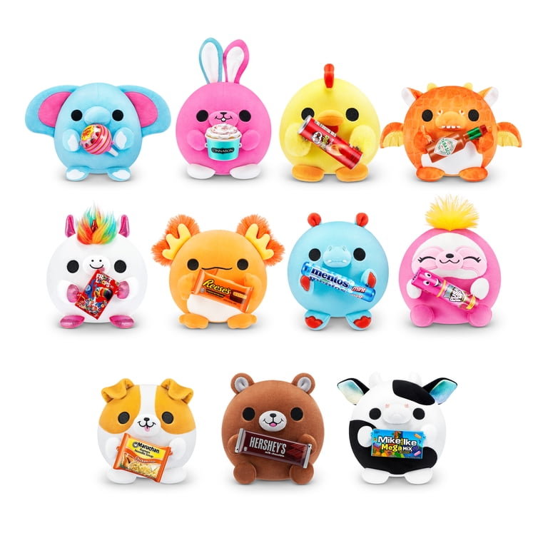 SNACKLES, Small Snackle Plush Toy, 5.5 inch, Licensed Snack + more