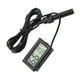 thumbnail image 3 of Mini termómetro Integrado Higrómetro Pantalla LCD Monitor de Temperatura y Humedad con sonda Externa para incubadoras Criadoras Tanque de Reptiles Acuario EOTVIA NO, 3 of 4