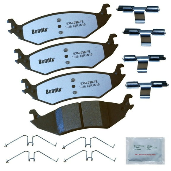 Bendix Brakes Disc Brake Pad Set Fits select: 2004-2007 FORD ECONOLINE