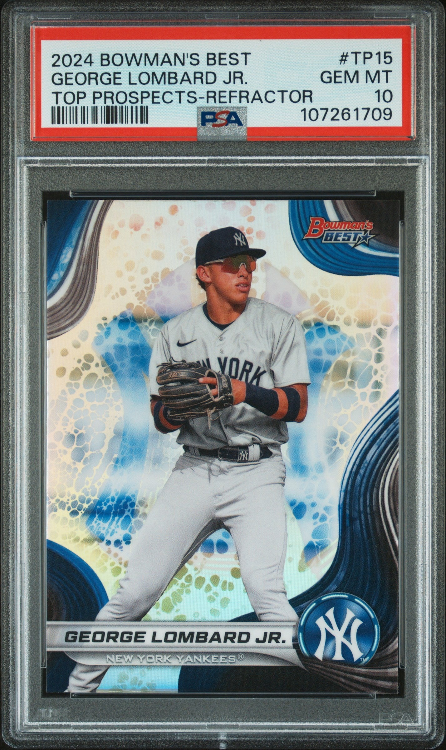Graded 2024 Topps Pristine Elly De La Cruz #NL22 Northern Lights 