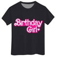 thumbnail image 4 of Bobifish Little girls tshirts Stylish Girls Graphic tee tops Casual Tees tops Playful letter Printed tees Everyday Comfortable Shirts, 4 of 4