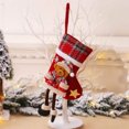 thumbnail image 3 of Advancent Medias navideñas Elk Bear con calcetines de pierna larga Candy Christmas Tree Hanger Goodie Bag Colgante Colgante Barra de gran Kits de decoración para fiestas Llevar, 3 of 6