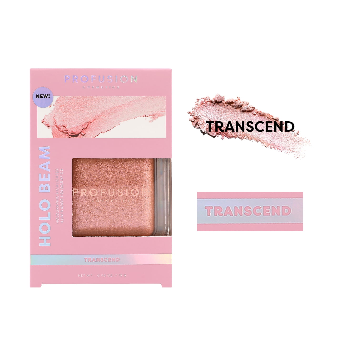 Profusion Cosmetics Highlighter Holo Beam Transcend