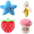 thumbnail image 1 of Dog Squeak Toy Plush Dog Toy Plush Toy Set Pet Training Interactive Toy, 1 of 4