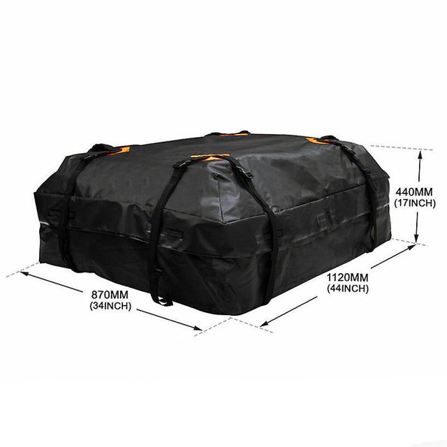Bolsa de almacenamiento de equipaje para techo de coche de tela Oxford 600d + alfombrilla antideslizante a prueba de polvo con protector solar XianweiShao 8390612611797