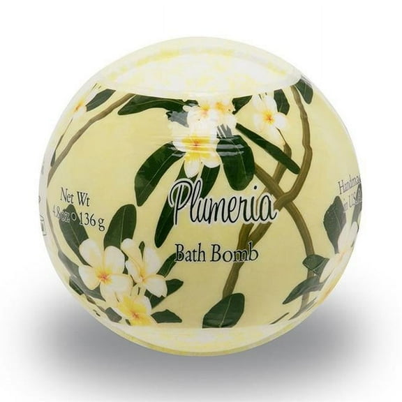 Primal Elements Plumeria 4.8 oz. Bath Bomb