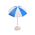 thumbnail image 1 of Mini Landscape Ornament Beach Suns Umbrella Model Layout Toy Miniature Dollhouse Scenes Decoration, 1 of 8