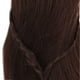 thumbnail image 2 of BJD Doll Curly Hair Wig Neat Bangs Soft Cut 1/3 Doll Supplies 8-9inch Head Circumference Dark Brown, 2 of 3
