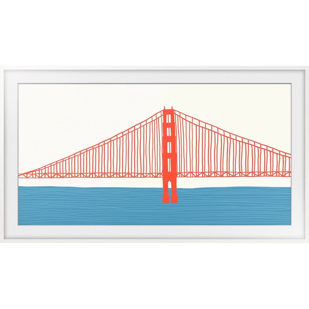 Samsung Customizable Bezel for Samsung The Frame 43" (Modern White)