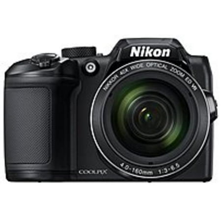 Used Nikon COOLPIX B500 CPB500BLKHSN 16 Megapixels Compact Digital Camera - 40x Optical/4x Digital Zoom - 3-inch LCD Display - NIKKOR ED Lens - Full HD (1080p) - Wi-Fi - Black