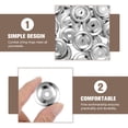 thumbnail image 4 of 50pcs Tambourine Ring Cymbals Ching Rings Percussion Instrument Drum Ring Ching Rings, 4 of 8