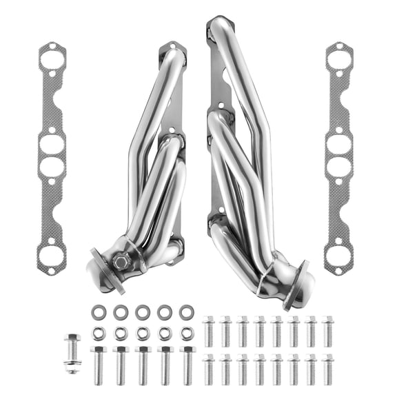 VEVOR Exhaust Headers Manifold Replacement Rust-Resistant Stainless Steel, Compatible with 1988-1995 Chevy GMC C1500 C2500 305 5L 350 5.7L and 92-95 Chevrolet Blazer Tahoe GMC Suburban Yukon 350 5.7L