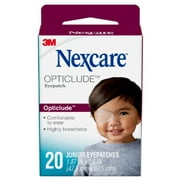 Nexcare Opticlude Orthoptic Comfort Wear Junior Eyepatches 20 ct, 3 Pack