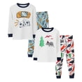thumbnail image 2 of BenBen Kids Toddler Boy Pajamas Set 2-Pack Snug Fit Soft & Cozy - Size 2Y to 7Y, 2 of 4