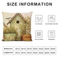 thumbnail image 6 of Nawypu Vintage Flower with Birds Nest Decorative Throw Pillow Covers Farmhouse Pillow Cases Cushion Covers Toss Throw Pillowcase for Living Room/Couch/Bed 2pcs, 6 of 6
