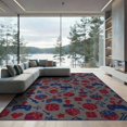 thumbnail image 2 of ODIKA 6'x9' Washable Area Rug Gamer Video Dice Symbols Diagonal Repeat Throw Alfombra Arcade for Family Room, Living Mater Bedroom, Non-Slip, Easy Care, 2 of 7