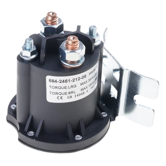 684-2461-212-09 12V 24V 200A Direct Current Power Contactor For Toy Forklifts Rapid Response Design