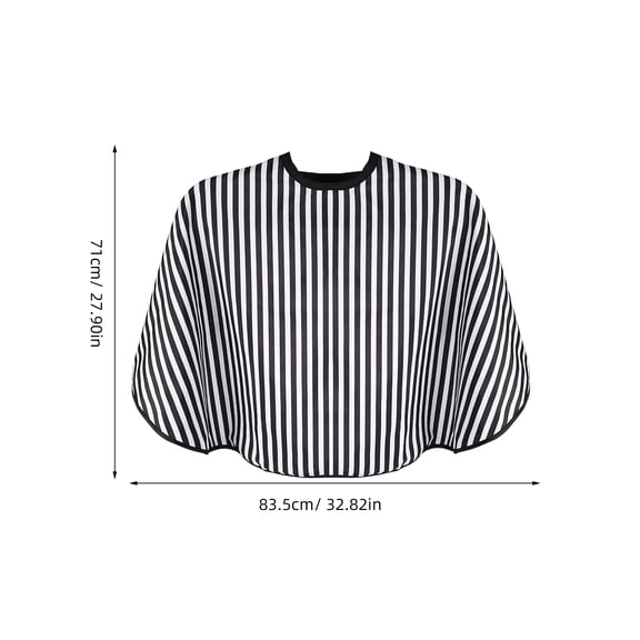 ibasenice Salon Cape Nylon Fabric Haircut and Dyeing Shawls Protects from Hair and Water for Beauty Salon 1Set