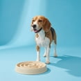 thumbnail image 2 of Vibrant Life 3.2-Cup Silicone Slow Pet Feeder for Dogs and Cats, Beige, 2 of 8