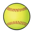thumbnail image 2 of Club Pack of 12 Yellow and Red Softball Sports Cutouts 10", 2 of 4