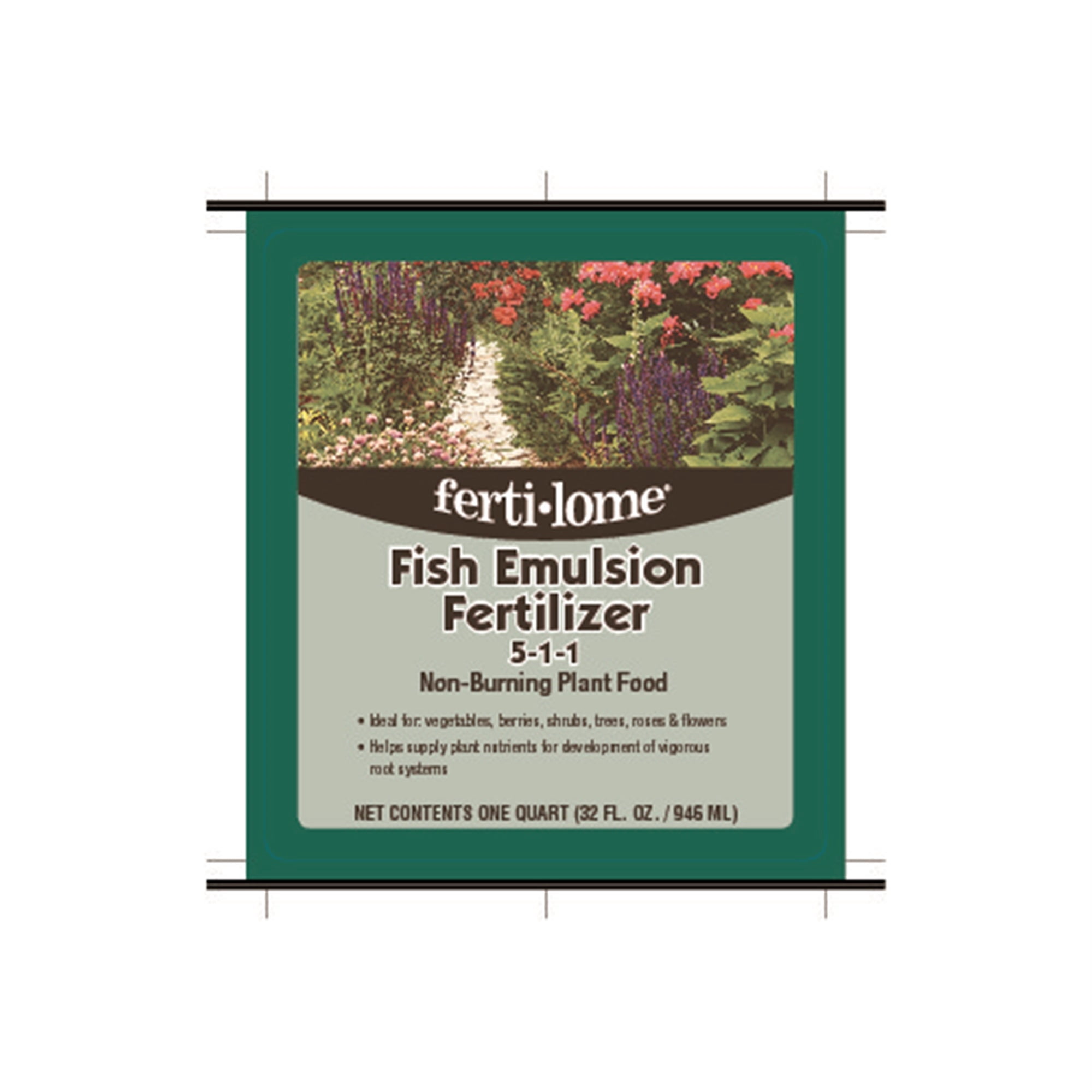 Fertilome Fish Emulsion Liquid Plant Food 32 oz