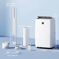 thumbnail image 3 of HOMCOM 12000 BTU Portable Air Conditioner with Dehumidifier & Fan, AC Unit, 3 of 10