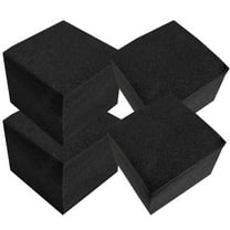 NIAIZEK Acoustic Noise Reduction Blocks Black 4 Pieces Sound Insulation Foam for Home Office Studio