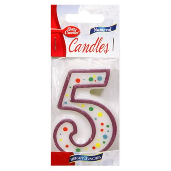 Signature Brands Betty Crocker Birthday Candle, 1 ea
