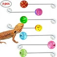 thumbnail image 1 of Juguete de conejillo de indias con forma de lagarto Totoro, campana, pelota, ventosa para mascotas, caja de juguetes de plástico, 1 of 5