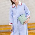 thumbnail image 3 of Bucket Bag Elegant Dustproof Large Capacity Smooth Zipper Solid Color Storage Faux Leather Women Crossbody Bag Mobile Phone Pouch Fashion Accessory, 3 of 11