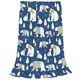 thumbnail image 2 of Fotbe cute winter bear Manta de Franela Acolchonada con Estampado, Súper Suave y Esponjosa, Extra Grande para Sofá, Cama, Uso Todo el Año-60"x50", 2 of 7