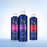 Hair Biology Purple Violet Silver Shampoo for Gray or Blonde Brassy Color Treated Hair, Fights Brassiness and Replenishes - 12.8 fl oz