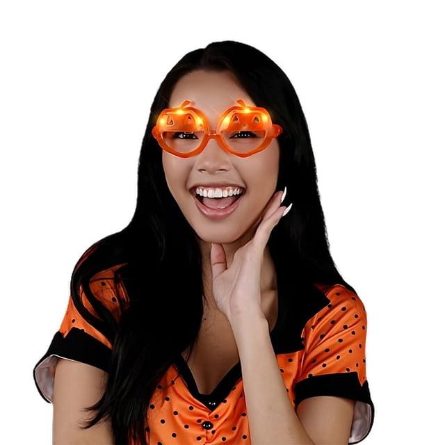 Gafas de sol LED Blinkee Pumpkin para Halloween Igor Orange