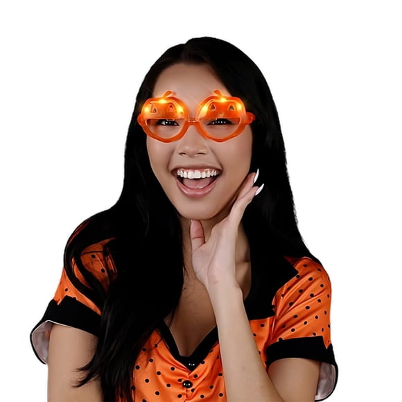 Gafas de sol LED Blinkee Pumpkin para Halloween Igor Orange
