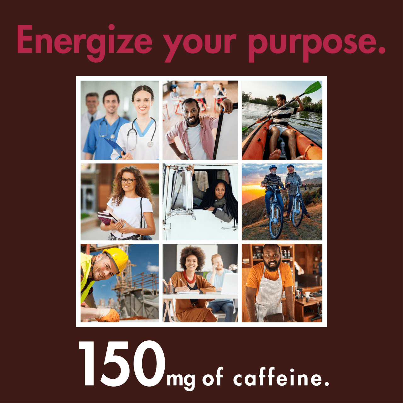 Driving Energy Berry - 30count box - Caffeinated Chocolate Squares