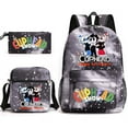 thumbnail image 6 of Cuphead Anime Backpacks Sets, Cartoon Laptop Backpack with Lunch Bag and Pencil Case Daypack 3D Printed 1/3 Piece Set for Mens/Womens, 6 of 10