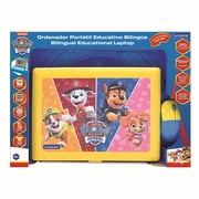 Lexibook - Paw Patrol - Bilingual and Educational Laptop English/Spanish - Toy for Children, 170 Activities to Learn, Play Games and Music, Large Screen -