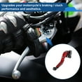 thumbnail image 3 of Short Long Brake Clutch Lever for Kawasaki VERSYS 650 2015-2023 Adjustable Motorcycle Handlebar Brake Lever Aluminum Alloy Red Handle Black End, 3 of 6