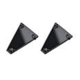 thumbnail image 1 of tamizeot 2Pcs Guitar Cover Jackson Black Plate with 3 Screws Guitars Neck Replacement Tool Musical Accessories Music Lover, 1 of 6