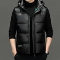thumbnail image 5 of Chaqueta de plumón sin mangas, ropa de diseñador para hombre, chaquetas acolchadas ligeras de lujo, chaleco para hombre, abrigo de invierno con relleno de plumón de pato, 5 of 5