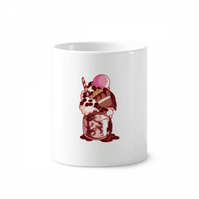 Cake Biscuit Chocolate Ice Toothbrush Pen Holder Mug Cerac Stand Pencil Cup