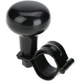 thumbnail image 1 of (Perilla de dirección de vehículo negra Perilla de volante de uso general resistente para automóvil Perilla de rosca Perilla giratoria Perilla de dirección de bola, 1 of 4
