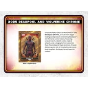 2025 Topps Chrome Deadpool Hobby Box