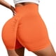 thumbnail image 1 of Pantalones cortos de entrenamiento para mujer con efecto lifting - Pantalones cortos sin costuras con entrepierna de 3,6/4,5/6 pulgadas - Ropa de gimnasio con cintura baja acanalada y transpirable, 1 of 4