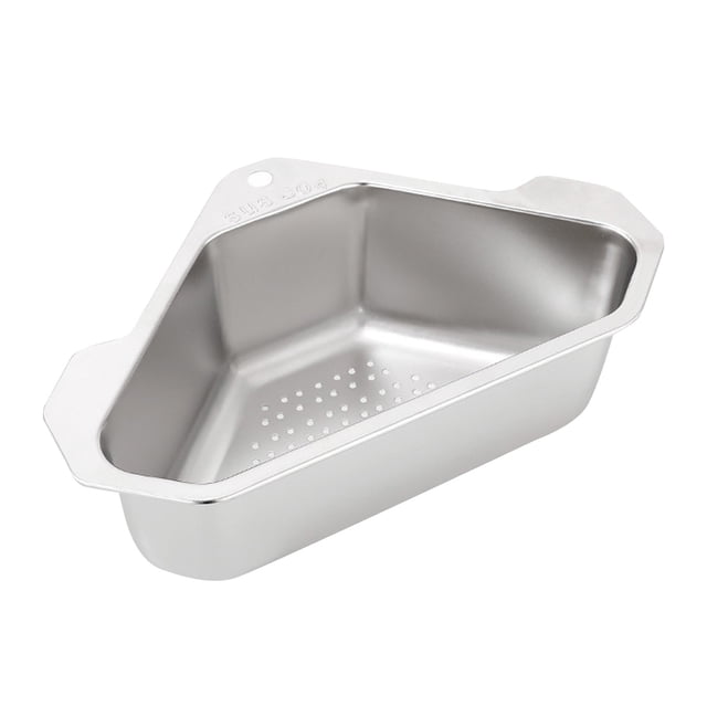 Colador De Acero Inoxidable Para Cocina, Colador Triangular, Colador De Esquina, Filtro Triangular Para Cocina, Para Residuos De Cocina, Verduras, Frutas Y Alimentos