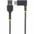 thumbnail image 3 of StarTech.com 3ft (1m) USB A to C Charging Cable Right Angle, Heavy Duty Fast Charge USB-C Cable, Durable and Rugged Aramid Fiber, 3A, 3 of 6