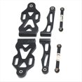 thumbnail image 5 of Kit de Accesorios de Actualización de Coche con Control Remoto de Aluminio para SCY 1/16 16101 16102 Negro, 5 of 5