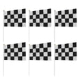 thumbnail image 4 of Racing Flags,  Edges Reusable Checkered Flag  For RC Racing Car Sports Events Home Party, 4 of 8